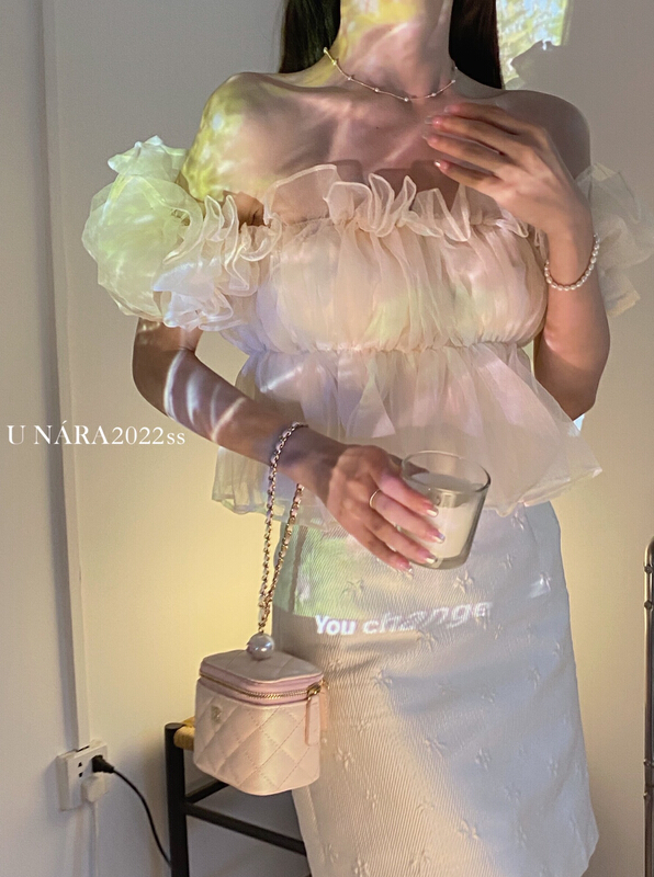 [u Nara] cloud fragrance small shirt 80260# jhy