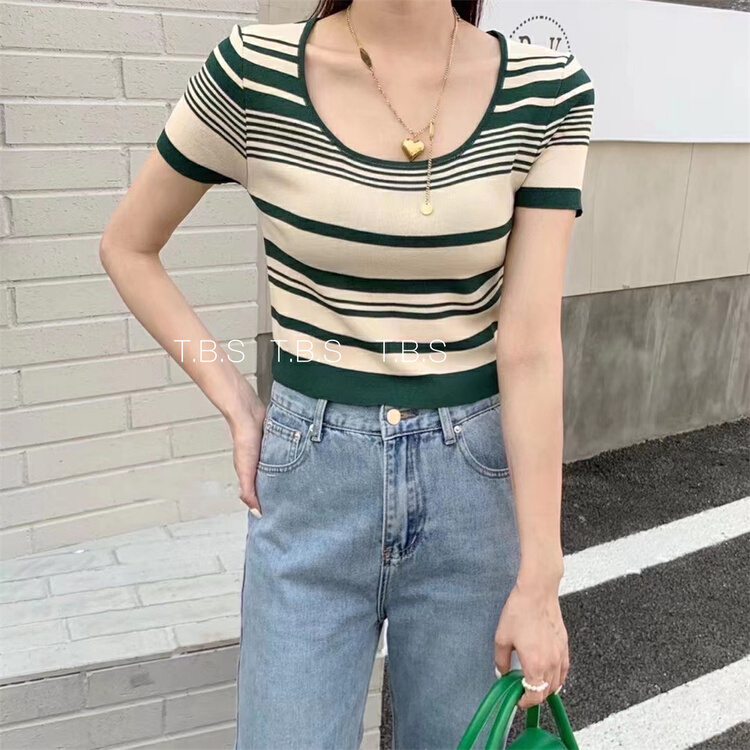 goods in stock! New in early summer! [t.b.s] Korean fashion slim fitting shirt 7015# lwy