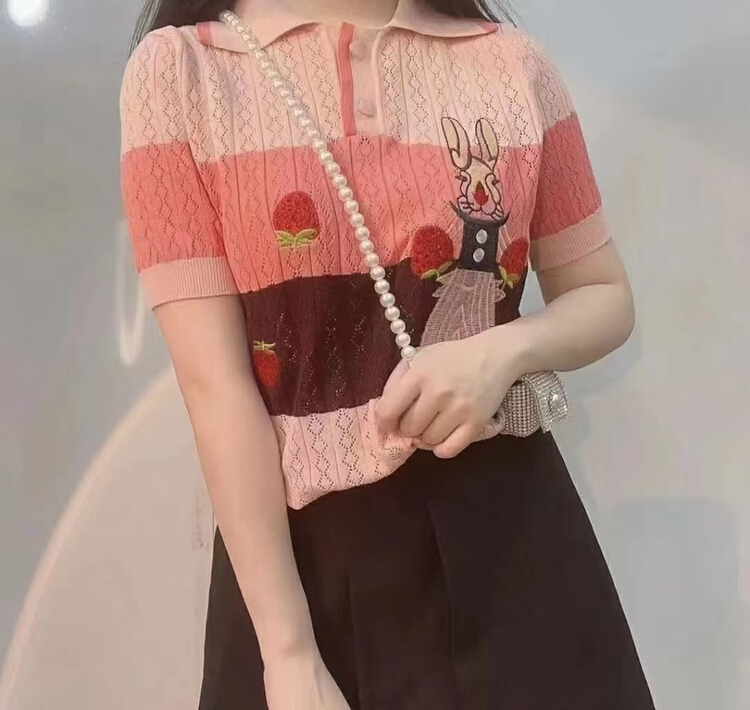 [pan] cartoon sweet aging knitted cardigan 00503# PCZ