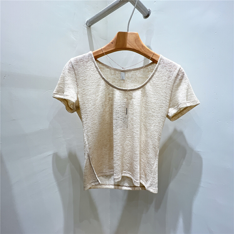 New year in early spring! [one more] simple solid versatile T-shirt 23005\xyj