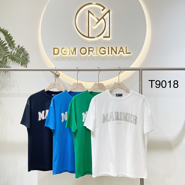 New in early summer! [DGM] simple, loose, comfortable, breathable, versatile short sleeve T-shirt 9018# ZZL
