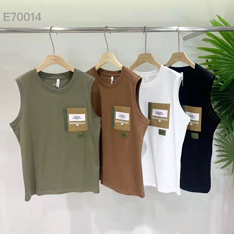 New year in early spring! [wild] round neck Pullover comfort vest e70014# ZZL