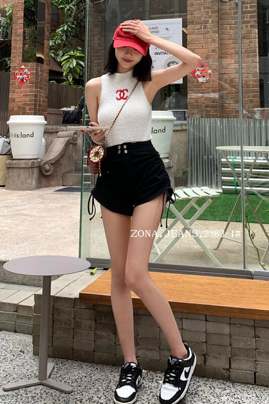 New in early summer! [zona] simple, loose and versatile jeans 2383-1# ozq