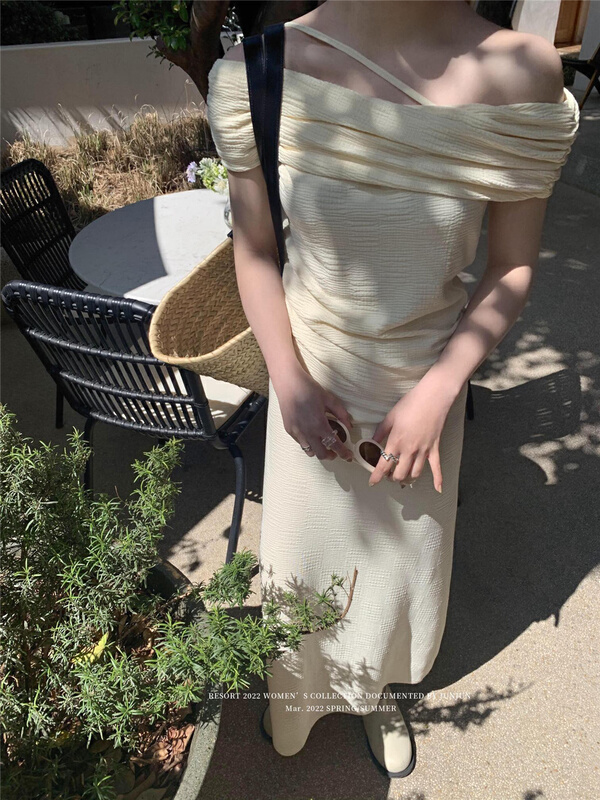 goods in stock! New year in early spring! [DT class] Korean simple and versatile skirt 4412-w1# XYJ