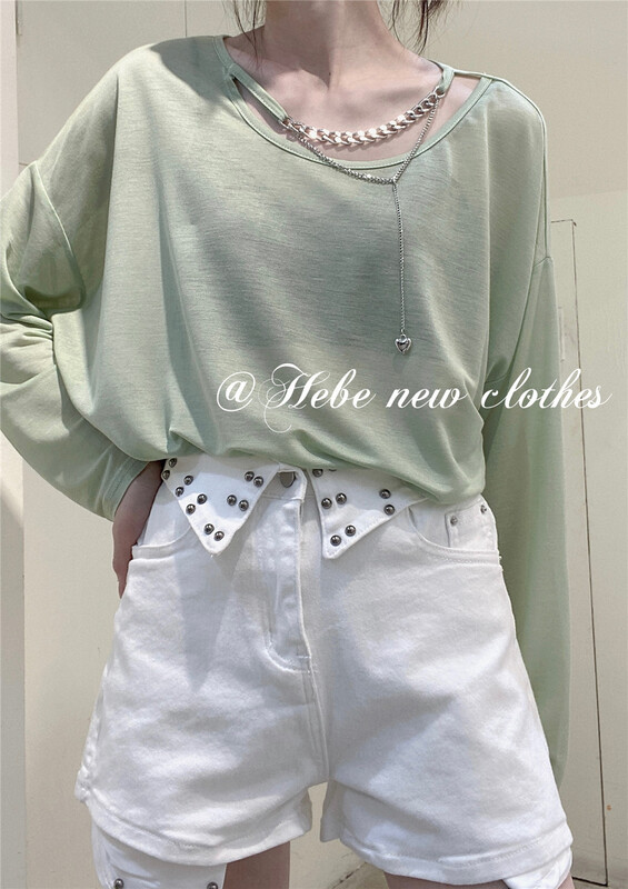 【HEBE】簡約百搭顯瘦防曬衫  970#  XYJ