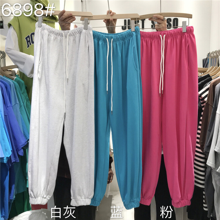 goods in stock! [just soso] simple sportswear Leggings 6898# CLS