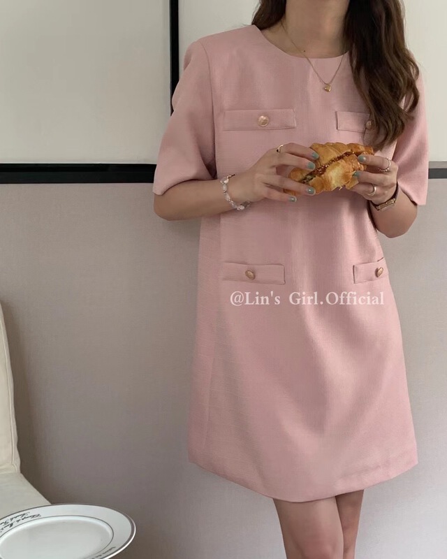 [sugar offices] Korean loose and versatile dress 1103# HBx