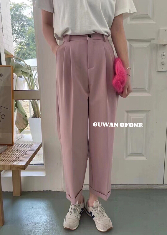 [G.W] straight tube versatile slim casual pants 5257# zxx