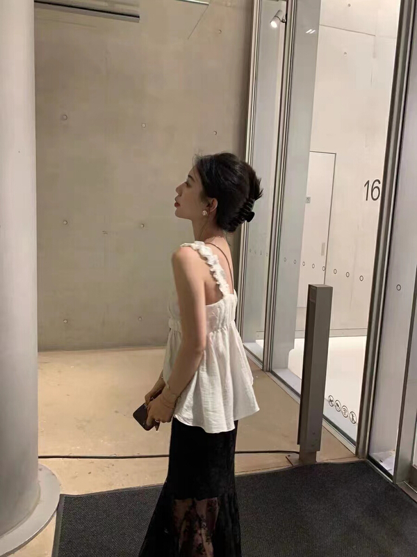 [trustme] Korean slim versatile vest / sling 68040# ozq