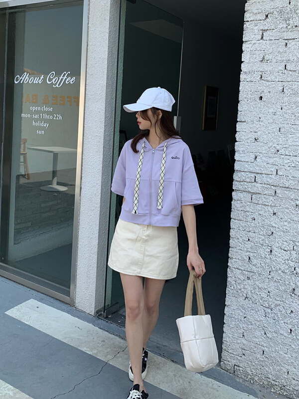 New year in early spring! [qixuaner] candy color simple and versatile knitted cardigan 2602# LSW
