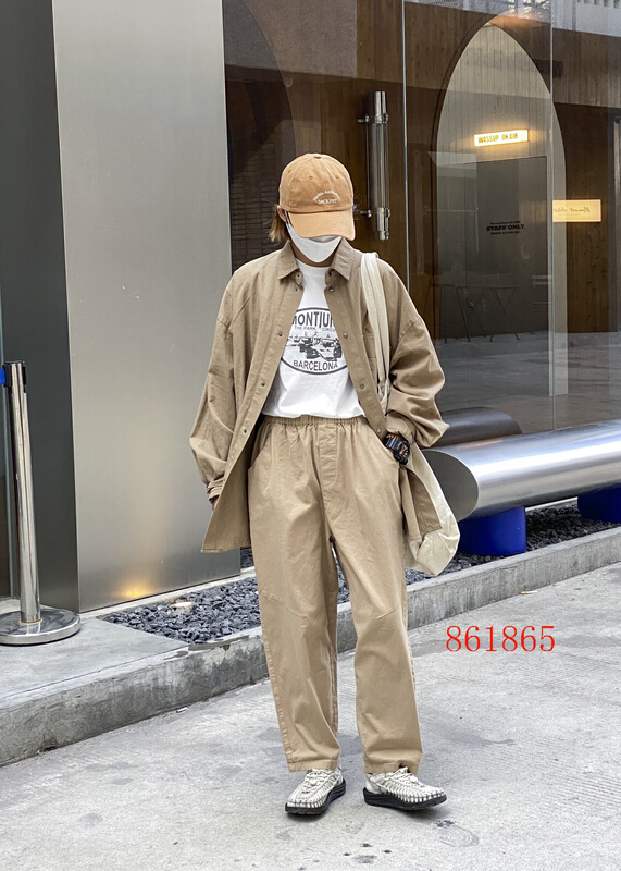 [fabric] Korean loose Harlan casual pants 861865# XYY
