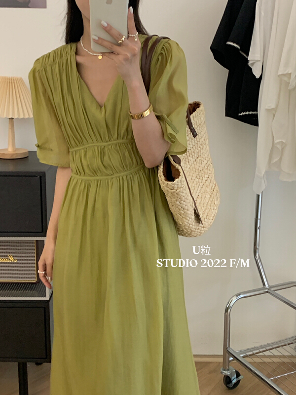 New in early summer! [U grain] gentle style fashion dress 5379# HBx