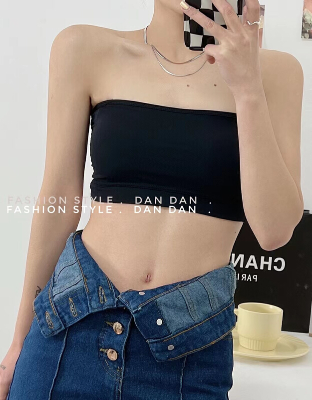 [Yaya] Strapless strapless bra, adjustable breastplate, beautiful back underwear 9820# WY