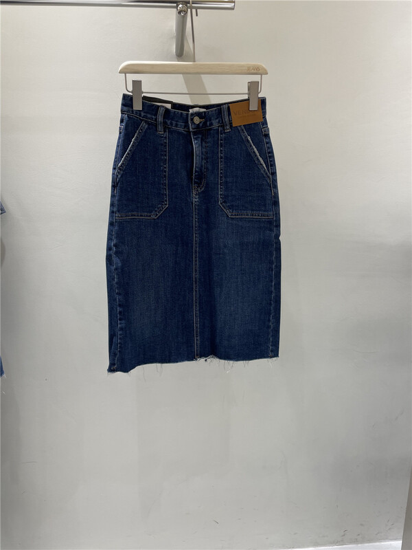 Original price 79.00! [u.u] niche design rear split denim skirt ys1-62016# CSX