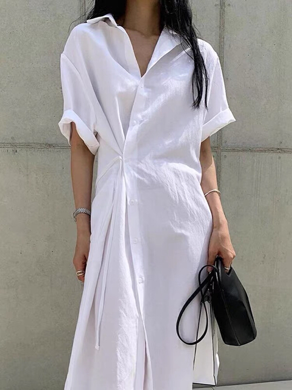 New in early summer! [Yulia] loose and lazy casual dress 2203# Cl