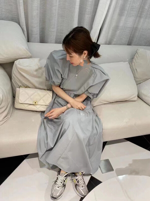 [MI] Western Style Bubble Sleeve loose large doll dress 9519# PCZ