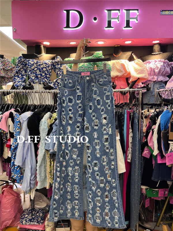 New in early summer! [d.ffstudio] Korean style fashion jeans 811# WTT