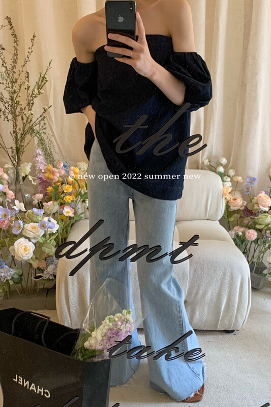 [new open] personalized wide leg casual thin jeans sk22718# zxl