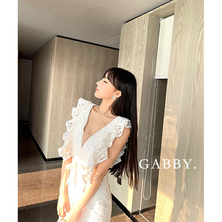New in early summer! [pepper] bow design dress 1299# Cl