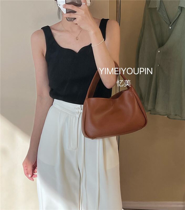New year in early spring! [Yimei] solid color simple and versatile slim tank 5089# LSL