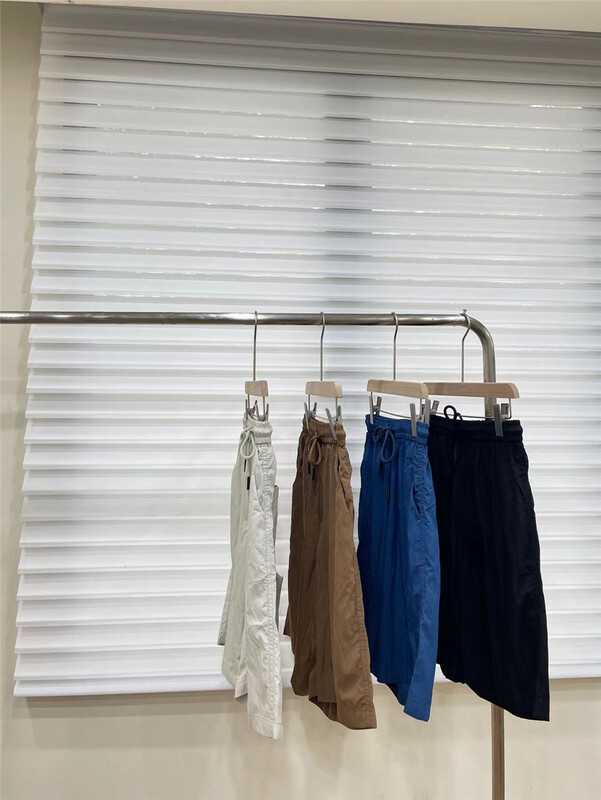 New in early summer! [simple] simple drawstring elastic waist casual shorts k057# ZZL