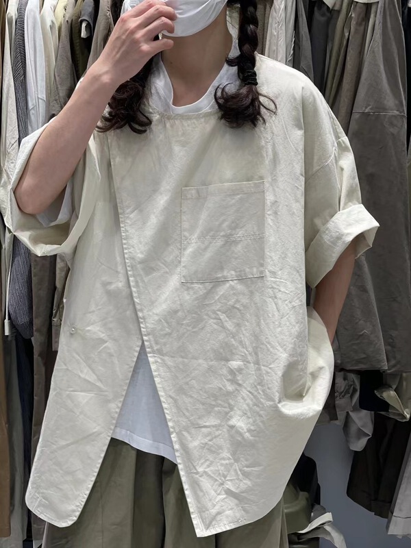 [Jibu Jianchuan] clean version single pocket comfortable shirt 822134# L