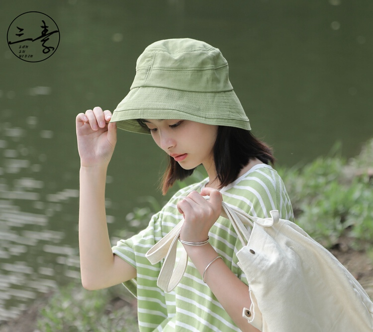 [original three plain clothes] Japanese versatile fisherman hat 660019# XYJ