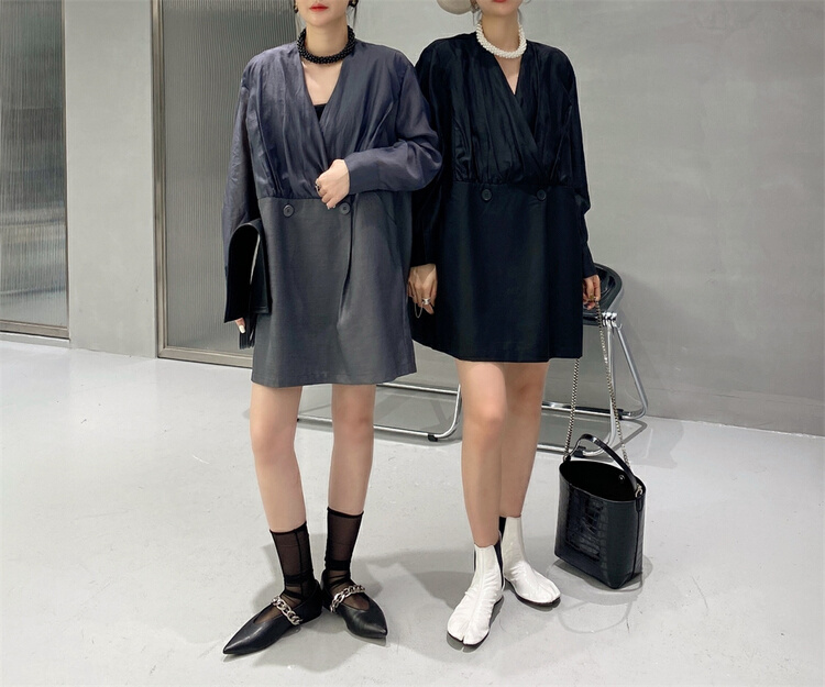 goods in stock! [Hyso] high street fashion wide suit 8865# XJ