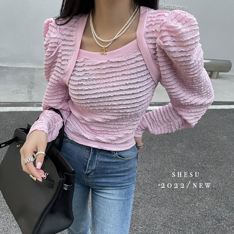 New year in early spring! [she Su] simple solid color pullover shirt 7003# zxx