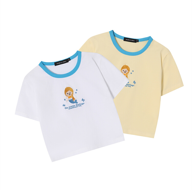 [heyhenry] cute and versatile comfortable short sleeve T-shirt n2604# CSX