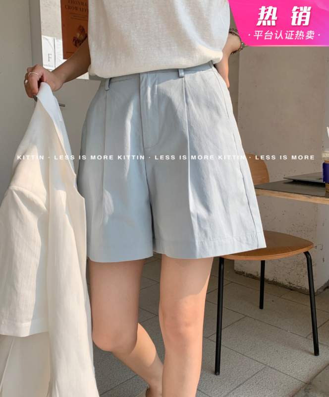 [Kittin] high waist slim Korean casual shorts 978# XYY