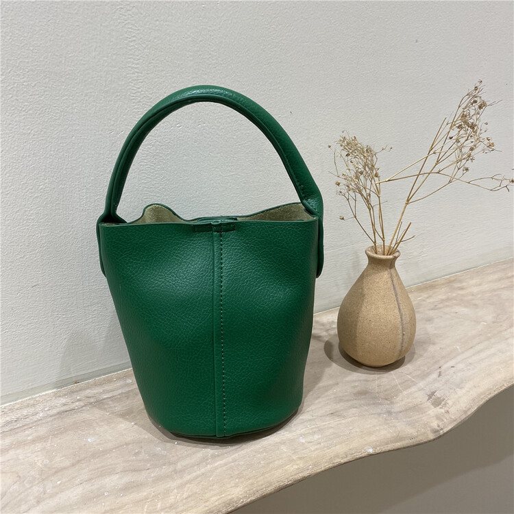 [misslan] small simple vegetable basket handbag (with small bag) e091# XJ