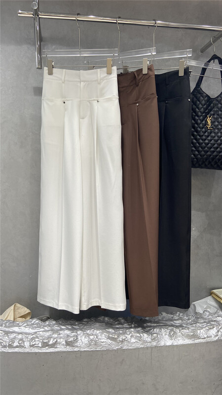 [naisha beard] simple and straight, slim and versatile casual pants ys1-6122# CLS