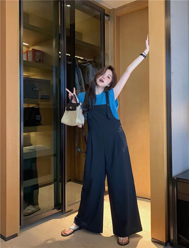 New year in early spring! [far.xi] simple, comfortable, loose fitting, retro strap pants (without inner layer) 1037\lsw