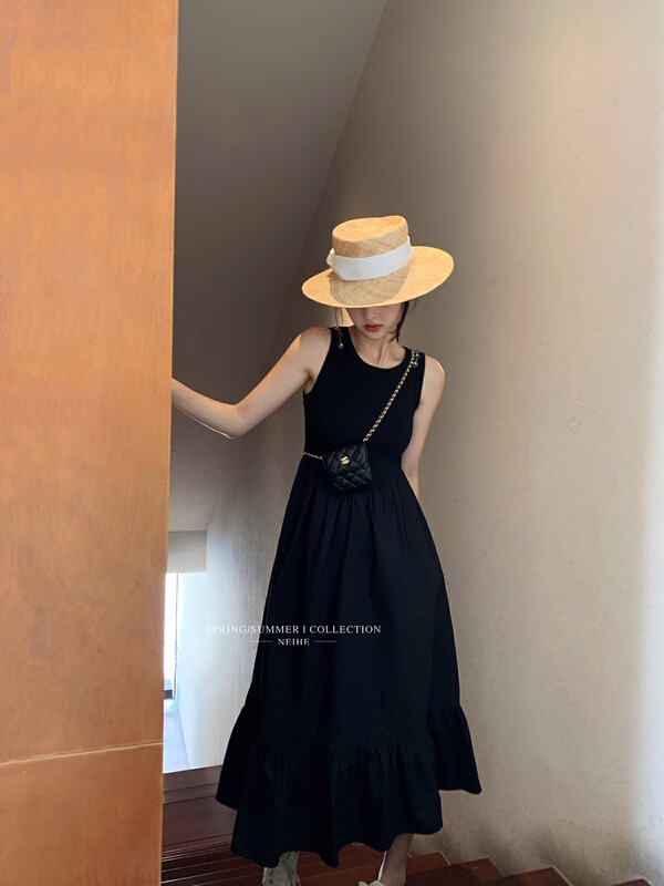 [neihe] Korean design vest dress 22267# zxx