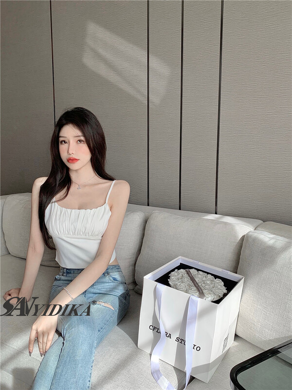 New in early summer! [aiyidika] simple small sexy age reducing vest / sling 658# JJ