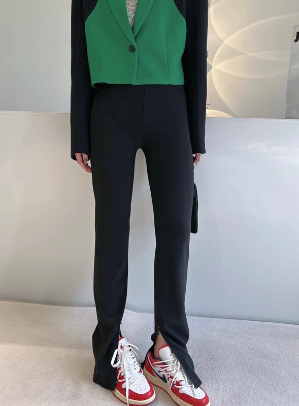 New year in early spring! [modern 197] Korean version simple pure color casual pants 1315a# zyh