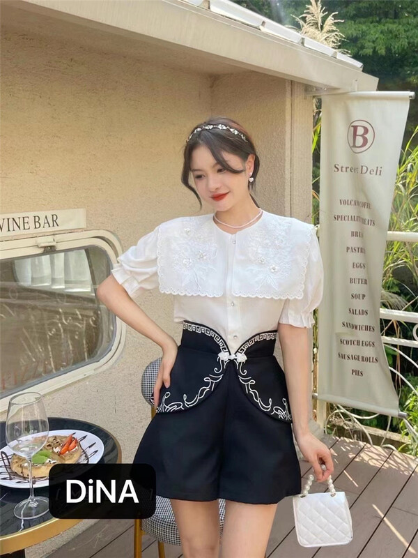 [d.ina] Vintage Design casual shorts 11256# JJ