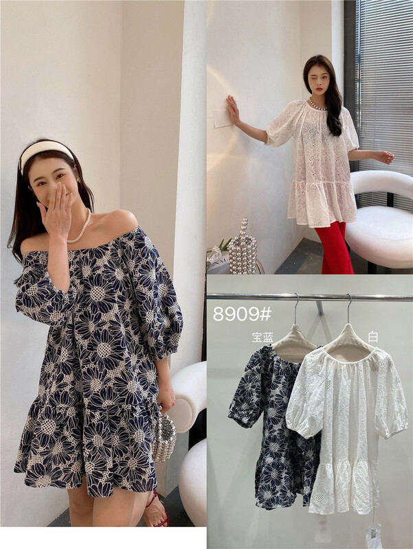 New in early summer! [modern 197] Crocheted lady age reducing dress 8909# LSL
