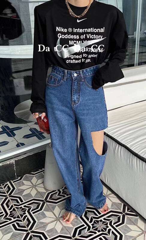 [K2 design] big hole personalized design jeans p14# WTT