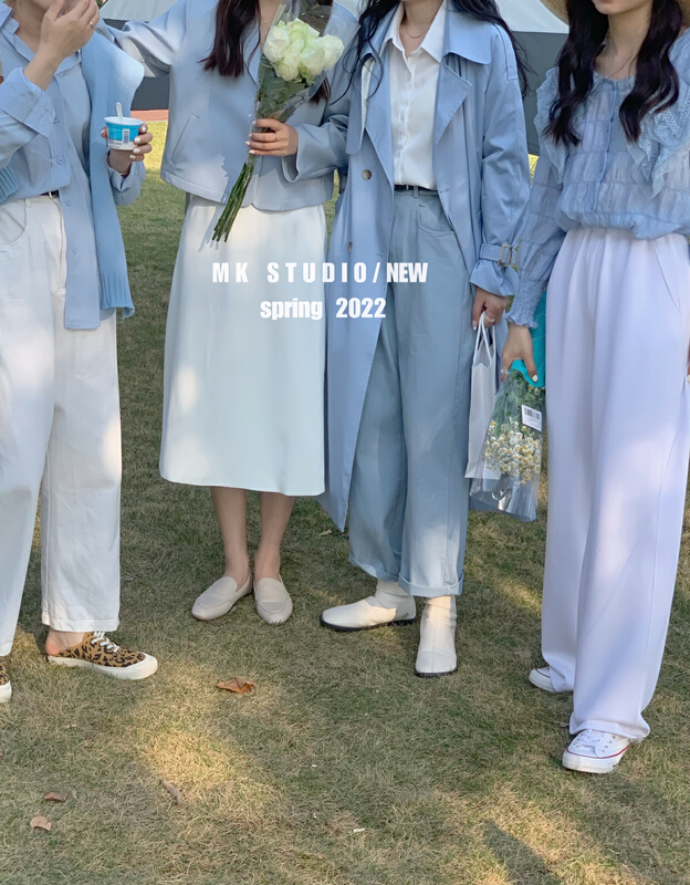 New year in early spring! [MK] Korean solid short suit 3035# hjy