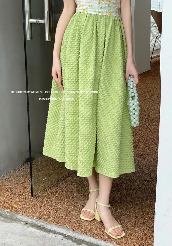 [yoomini] Korean versatile simple skirt x12406# WPL