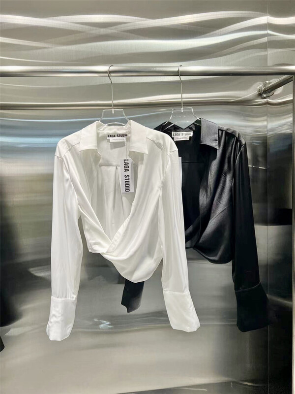 goods in stock! [laga] Korean simple and versatile shirt f2260# JJ