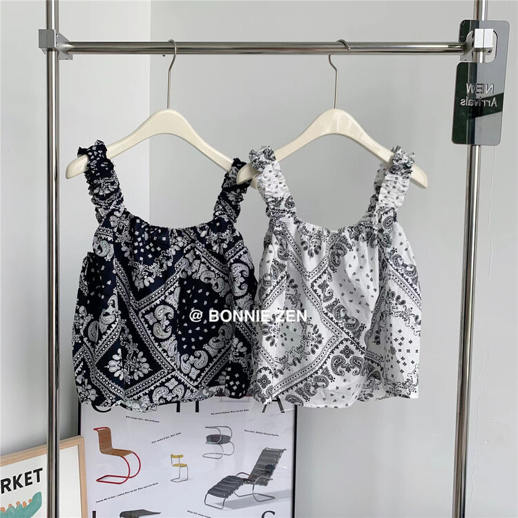 [Bonnie] cashew nut vest / suspender 2339# XYJ designed by a minority