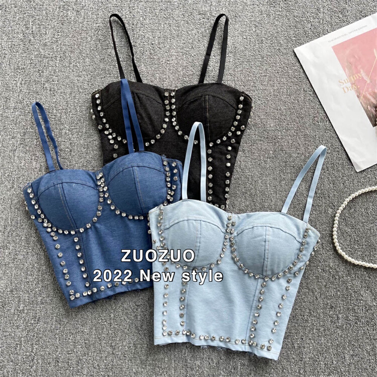 New year in early spring! [Zuo Zuo] sleeveless versatile denim vest 3339# ozq