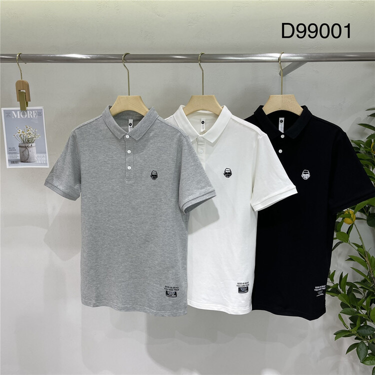 New in early summer! [wild squirrel] comfortable and versatile embroidered polo shirt 99001# ZZL