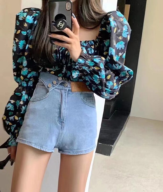 [J-star] Korean versatile fashion label denim shorts 6707# Cl