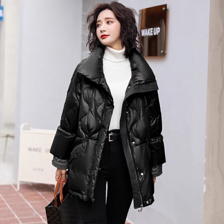 goods in stock! [salmoka] Korean version simple temperament warm down jacket (including 90% white duck down) ys1-002# YYW