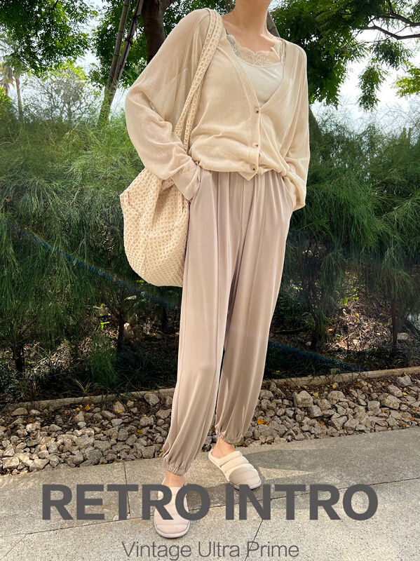 Minimalist and versatile basic casual pants r-20960# cqw