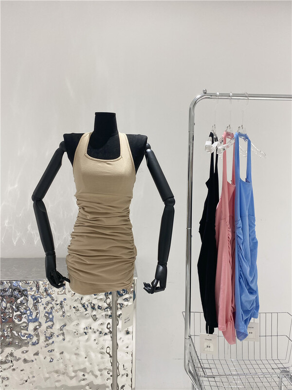 [2 / 2chicw] spice girl pure wind Ruffle neck dress 870# PCZ